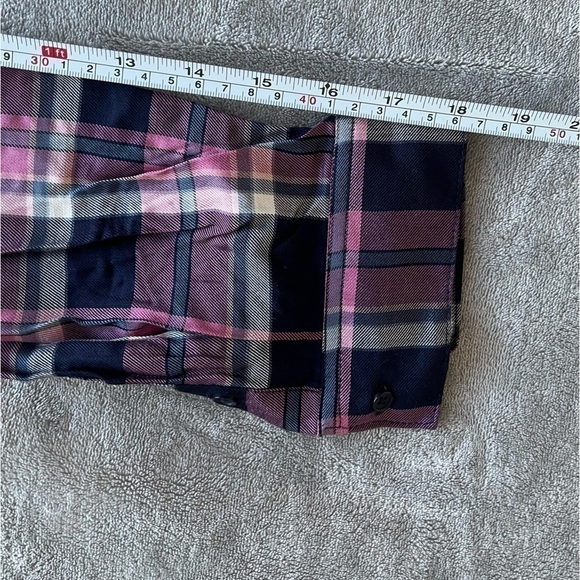 𝅺NWT COMO VINTAGE Plaid Button-Up Shirt M - Picture 9 of 10